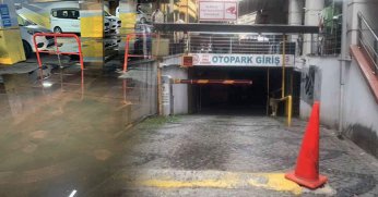 Yağmur suları altında