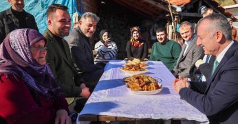 Mancarlı pide ve sıcak sohbet