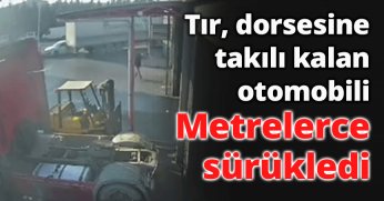 Metrelerce sürükledi