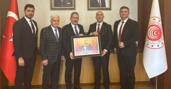 Ticaret Bakan Yardımcısı’nı ziyaret etti