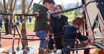 Seymen Millet Bahçesi cıvıl cıvıl, şıkır şıkır