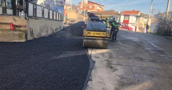 Gebze Cumaköy’de yol onarım