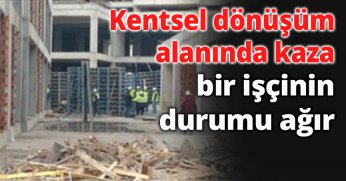 Bir işçinin durumu ağır