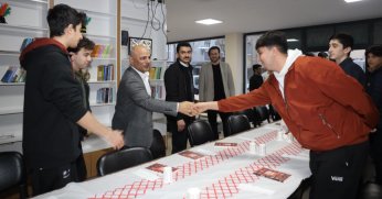 Başkan Söğüt, TÜGVA’lı gençlerle buluştu