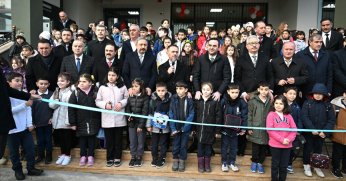 Karşıyaka Barbaros İlkokulu Açılışı'na Vali Aktaş katıldı