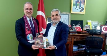 Turan Şahin’den Ersin Emiroğlu’na anlamlı ziyaret