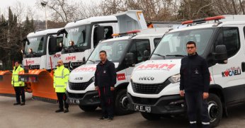 Yoğun kar yağışına karşı teyakkuzda!