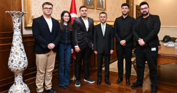 Vali İlhami Aktaş'a Ziyaret