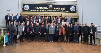 Kandıra mahalle muhtarları istişare toplantısı!