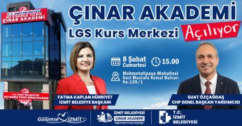 Çınar Akademi LGS Merkezi  Cumartesi günü kapılarını açıyor!