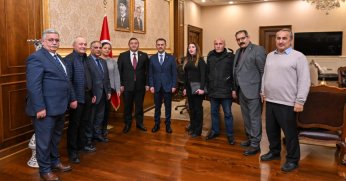 Kocaeli Muhtarlar Dernek Yönetimini Ağırladı.