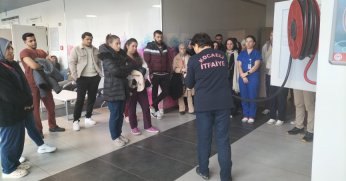 Şehir Hastanesi personeline acil durumu eğitimi