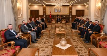Vali İlhami Aktaş’a Ziyaret!