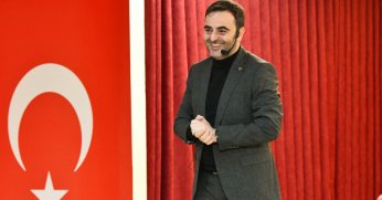 Gençlerle baş başa programına katıldı