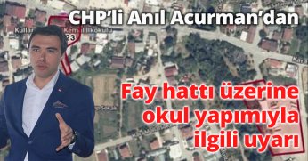 Fay Hattı Üzerine Okul Yapımıyla İlgili Uyarı