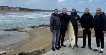 Türkiye’de dalga sörfünün merkezi olacak