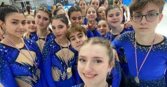 Türkiye'yi senkronize buz pateninde ilk kez 41 Buz Spor temsil edecek