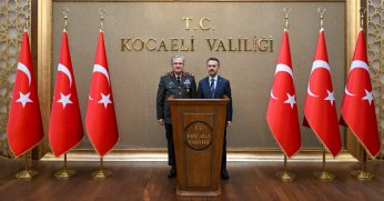 1.Ordu Komutanı Orgeneral Metin Tokel’den Vali Aktaş’a Ziyaret