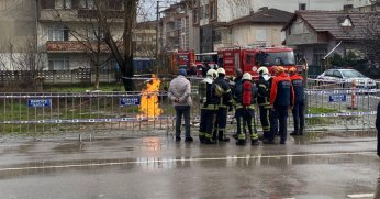 26 saattir süren yangın numune için söndürüldü