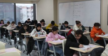 Kurum Kabul Sınavı yapıldı