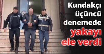 Kundakçı üçüncü denemede yakayı ele verdi