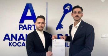 Anahtar Parti Darıca’da Gençlik Kolları Başkanı Barış Kurt oldu