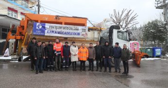 Karla mücadelede tam kadro sahada!