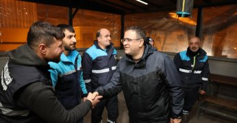 Derince’de Kar Yağışı Sorunsuz Atlatıldı!