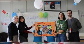 GTÜ'den Depremzede Çocuklara Bilim Şenliği