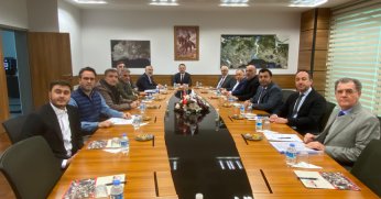 Güzeller Organize Sanayi Bölgesi Müteşebbis Heyet Toplantısı Vali İlhami Aktaş  Başkanlığında Gerçekleşti