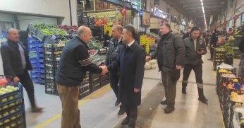 Vali İlhami Aktaş Bereket duasına Katıldı