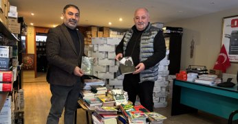 Şehit Kütüphanelerine kitap desteği devam ediyor