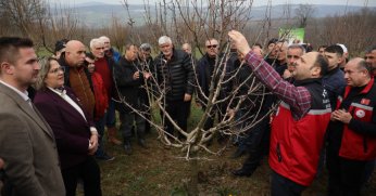 İzmit Belediyesinden üreticilere Meyve Ağacı Budama ve Aşılama Eğitimi   