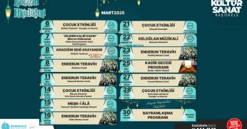 Başiskele'nin Ramazana özel Etkinlik Takvimi!