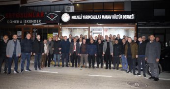 Yarımcalılarla bir araya geldi