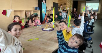 Anne Şehir’de çocuklar eğlenerek öğreniyor