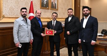 Vali Aktaşa ziyaret 