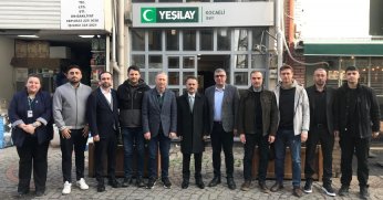Yeşilay Kocaeli şubesini ziyaret etti