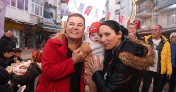 Başkan Hürriyet, halk iftarında Kuruçeşme mahallesindeydi