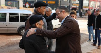 Başkan Gökçe  Her Zaman Halkımızla Yan Yanayız