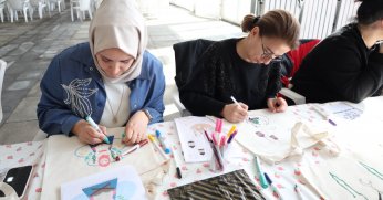 Bu atölyede keyifli zaman geçiyor!