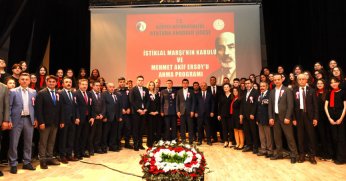 Körfez’de İstiklal Marşı’nın 104. yılı kutlandı