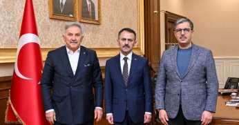 Kocaeli Valisi İlhami Aktaşa ziyaret