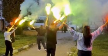  Kocaelispor sevdalısı Efeye meşaleli karşılama