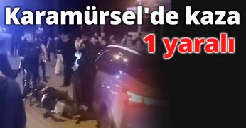Karamürsel'de kaza 1 yaralı 
