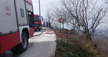 Temizlik amacıyla yakılan ateş ormanı küle çevirdi