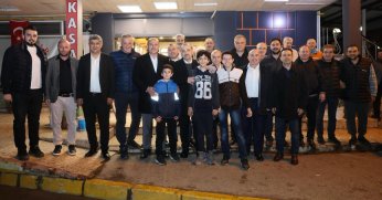 Talus ilçe ziyaretlerini Gölcük ile sürdürdü