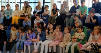 Çocuklar, masal diyarına yolculuk yaptı!