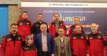 45 STK ve gönüllüler iftarda bir araya geldi