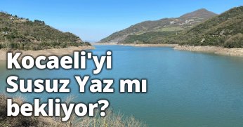 Kocaeli'yi Susuz Yaz mı Bekliyor? 